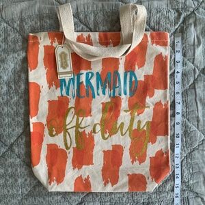 Mermaid Off Duty Tote and Round Towel